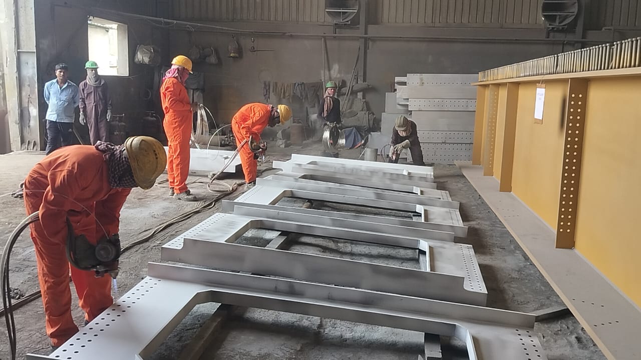 BLASTING, METALLIZING & PAINTING